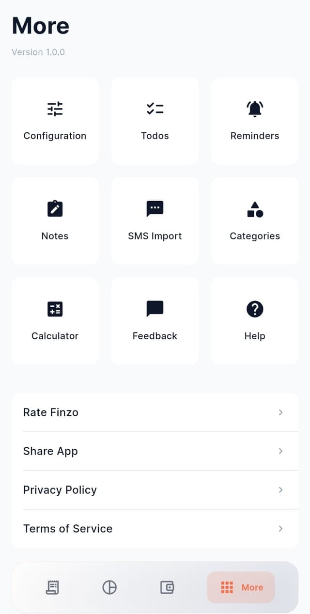 App Menu